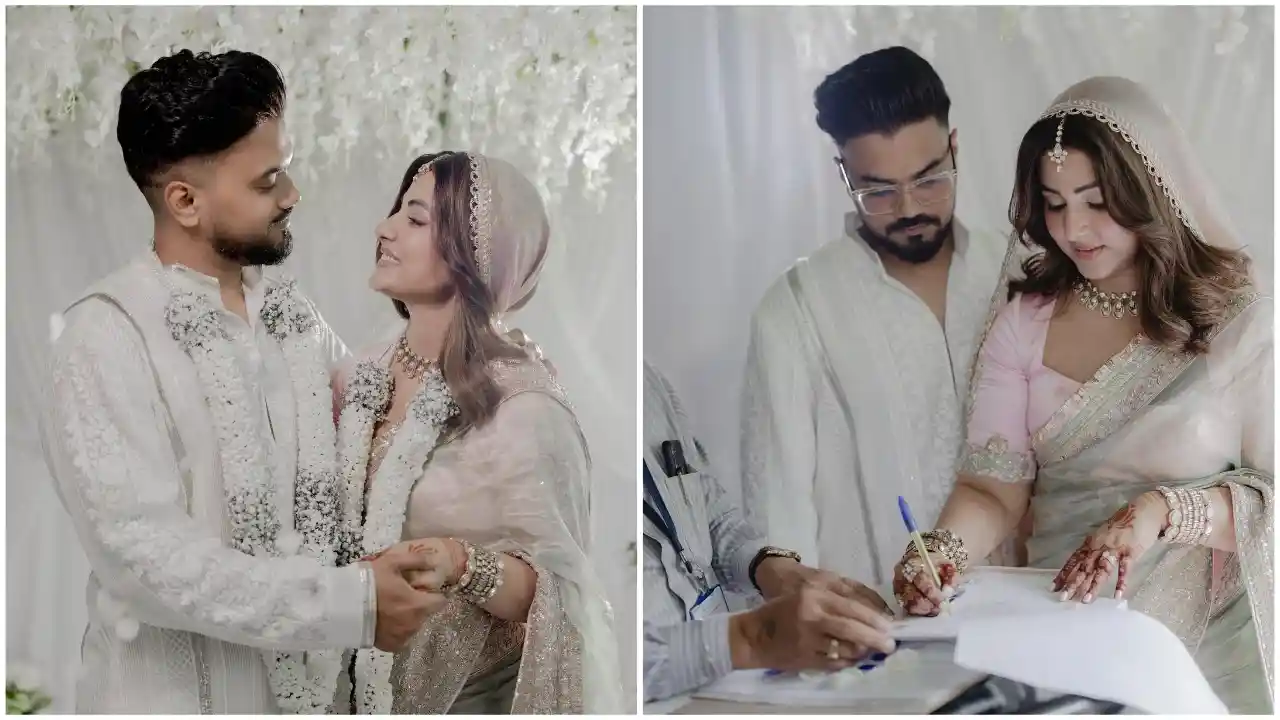 Hina Khan and Rocky Jaiswal