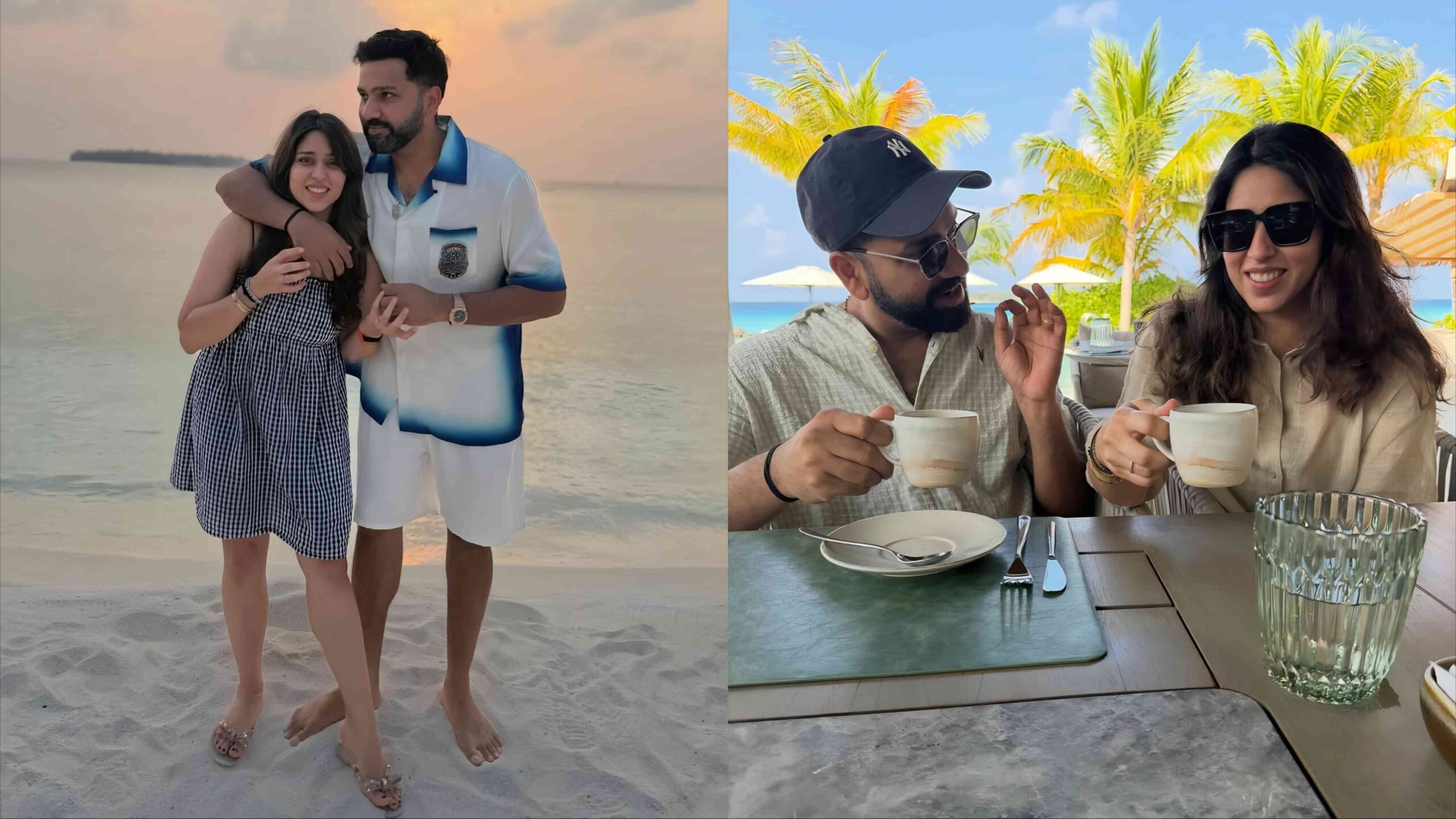 Rohit Sharma Family Time Maldives Vacation