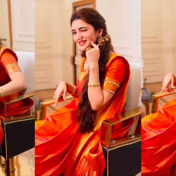 shreeleela marathi look reel sheki sheki dance