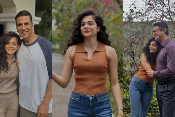 bhoot bangla movie mithila palkar set photos akshay kumar