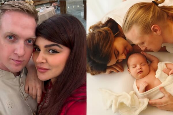 aashka goradia second baby boy richard theodore gobble news