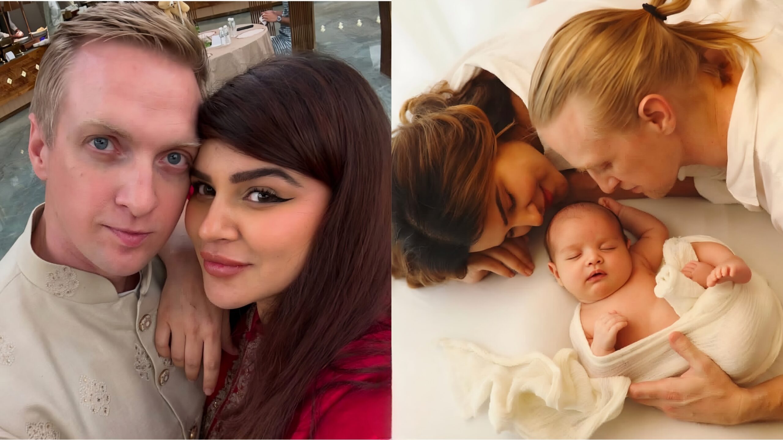 aashka goradia second baby boy richard theodore gobble news